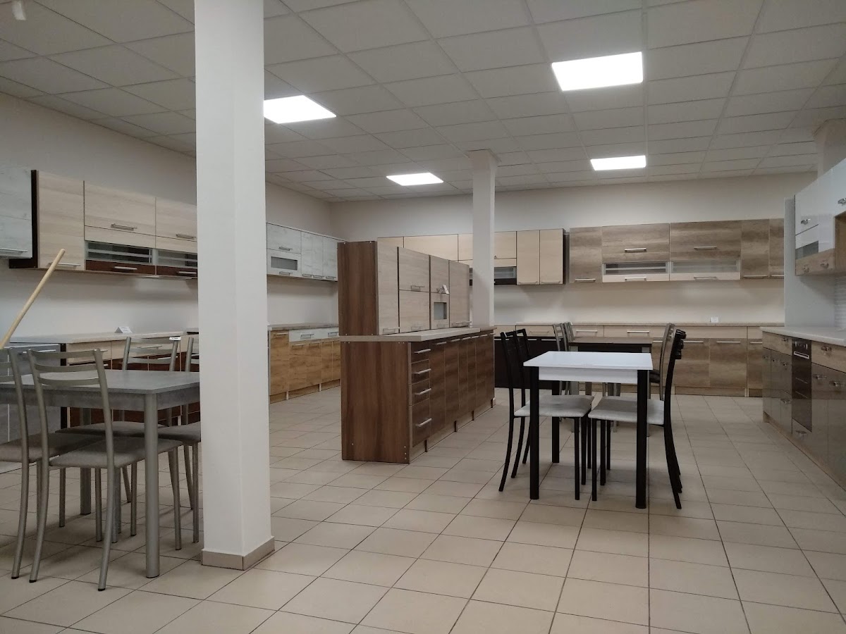 Salon meblowy KOMETA - wnętrze showroomu